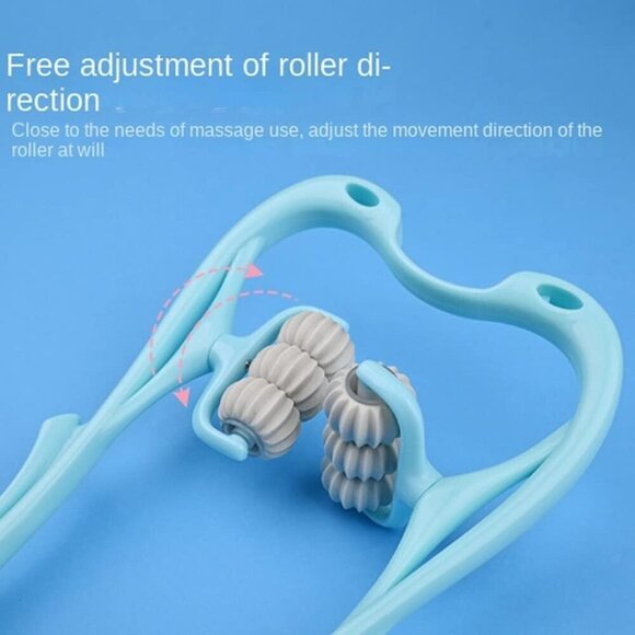 Neckbud Massage Roller, Blesnia Rolneck Neck Massager - Picture 3 of 6